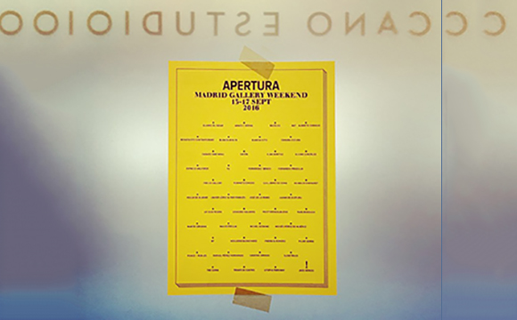 Apertura Madrid Gallery Weekend 2016